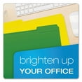 thumbnail image 5 of "Double-Ply Reinforced Top Tab Colored File Folders, 1/3-Cut Tabs: Assorted, Letter, 0.75"" Expansion, Assorted Colors, 100/Box | Bundle of 2 Boxes", 5 of 5