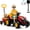 Red, variant on Funride 12V Ride on Tractor w/ Remote Control, 35W Dual Motors Ride on Toys w/ Detachable Trailer & Shovel, Kids' Electric Vehicles with Trailer Ground Loader, Bluetooth Music, LED lights, Blue