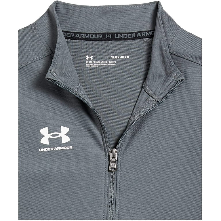 Under Armour Boys Challenger Track Jacket Pitch Gray 012