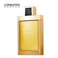 thumbnail image 1 of Lonkoom Royal Gold - Fragrance for Women - Floral and Woody Scent - Perfume Notes of Green Leaves, Bark, Rose, Daffodil, Lavender, Cedar, Musk - Long Wearing Aromatic Projection - 3.4 oz EDP Spray, 1 of 4