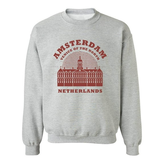 Amsterdam, Venice Of The North Sweatshirt Men -Image by Shutterstock, Male XX-Large