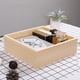 thumbnail image 5 of Caja de Almacenamiento de Madera, Adorno Práctico, Multiusos para Cajón, Hogar, Sala de Estar, Tocador, Dormitorio , 40cmx20cmx8cm Macarena Estuche de almacenamiento organizador, 5 of 8