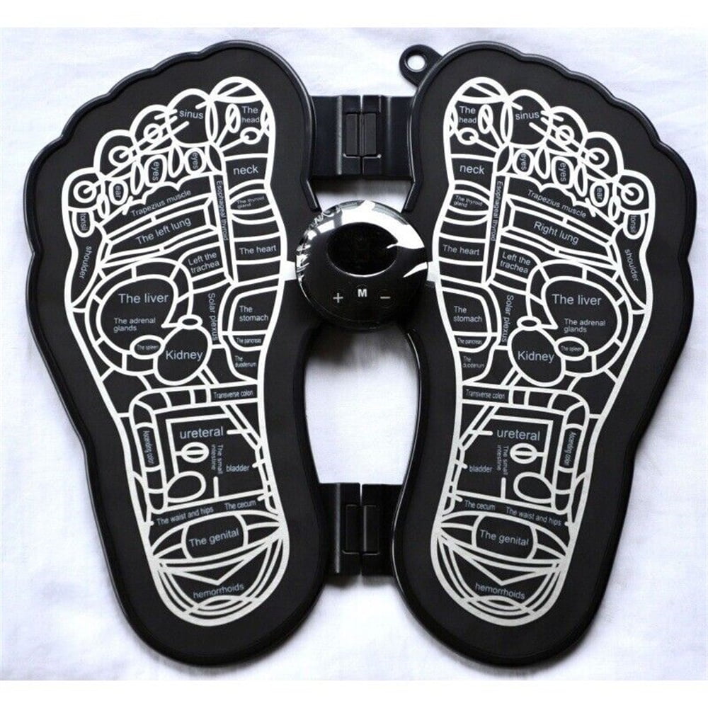 EASTIN Electric Foot Massager Mat, EMS Foot Massager, Muscle Relaxation Trainer Electrical Stimulation Training, Promoting Blood Circulation