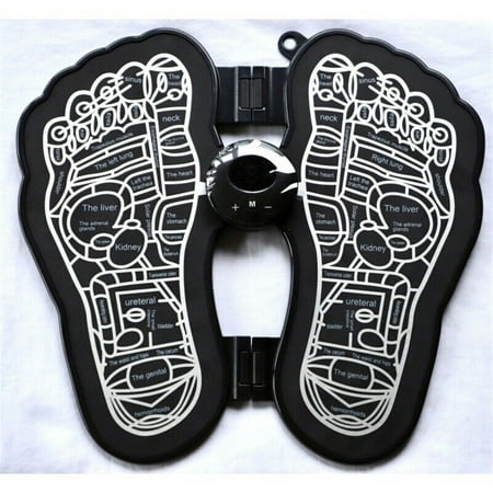 SHELLTON Electric Foot Massager Mat, EMS Foot Massager, Muscle Relaxation Trainer Electrical Stimulation Training, Promoting Blood Circulation