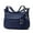 Dark Blue, variant on MINTEGRA Women Crossbody Bag Leather Handbag Pocketbook Lightweight Shoulder Purse