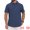 Dark Blue, variant on DARING DIVA Men's Linen Chest Pocket Short Sleeve Casual Hawaiian Shirts S White