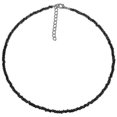 thumbnail image 2 of Collares Gargantilla/collar de cuentas de vidrio de colores hechos a mano, rojo, 2 of 4