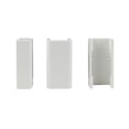thumbnail image 3 of Construct Pro Raceway Cable Cover Couplers (5-Pack, .87-inch, White), 3 of 8