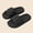 Black, variant on Viluyesy Mens Slides Slippers, EVA Anti-Slip Quick Dry Shower Bathroom Shoes Casual Comfort Indoor Outdoor Slide Sandals Black