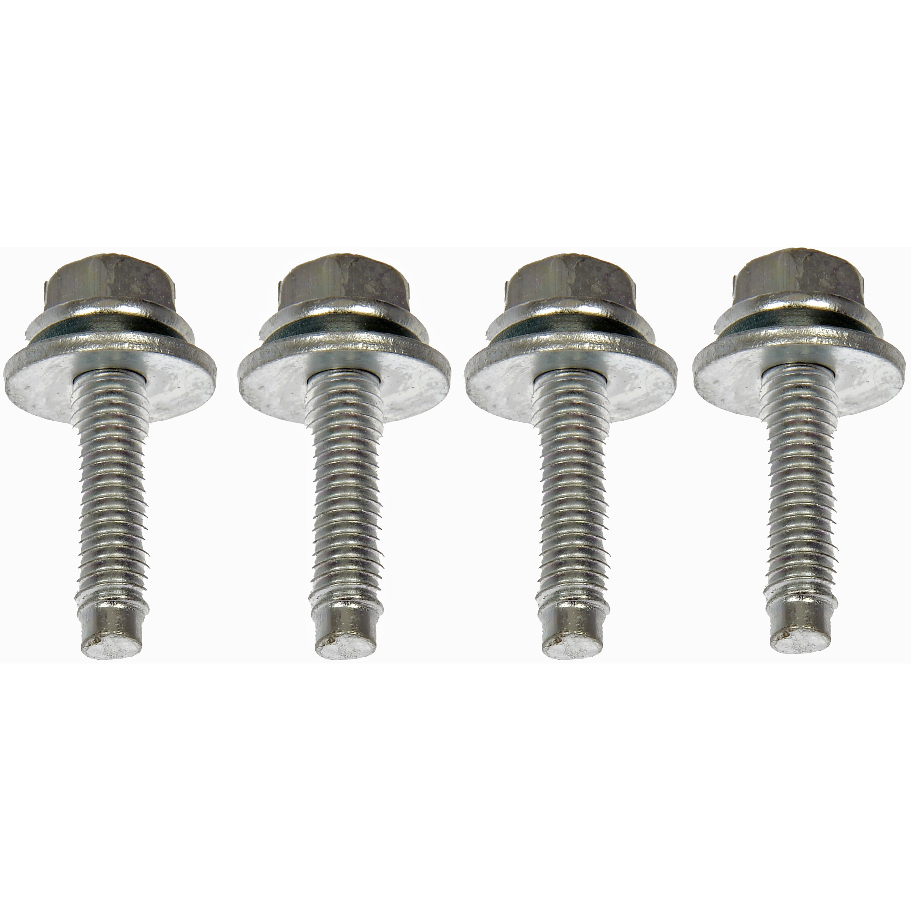 Dorman 990-662 Oil Pan Bolts Or Auxiliary Pump Bolts - M6-1.0 X 22 MM for Specific Ford Models (Pack of 4)
