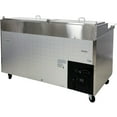thumbnail image 4 of NSF 71 in. Refrigerated Food Prep Table 17 Cu.Ft. Pizza Pre Table, Stainless Steel Salad Table Commercial Refrigerator, 4 of 10