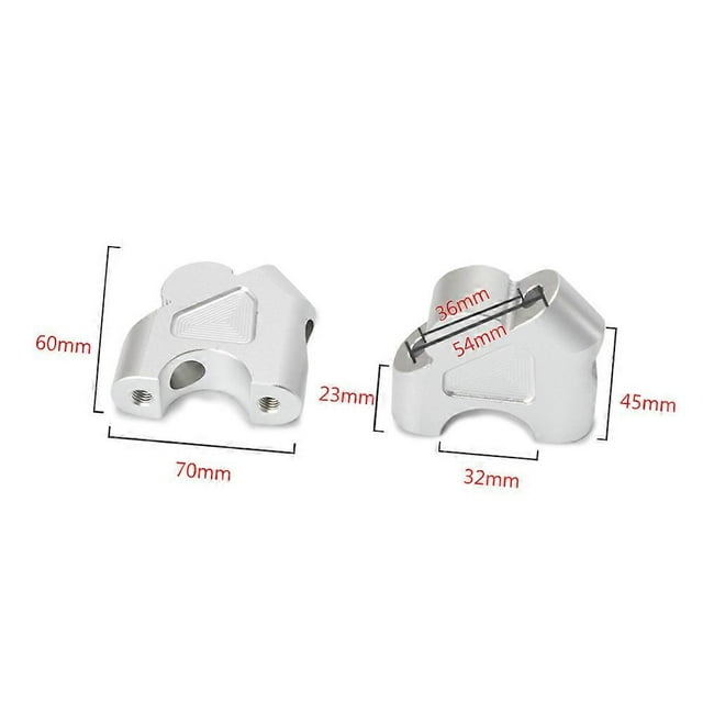Replacement handlebar mount for BMW R1200GS LC, R1200GS Adventure, R 1200GS Rallye, R 1200 GS, R1250GS 1G13 K50