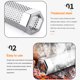 thumbnail image 4 of Tubo De Ahumador De Pellets Tubo De Humo De Barbacoa De Acero Inoxidable Generador Resistente A Altas Temperaturas Sin Bpa Para Reuniones De Fiestas En El Hogar Bbq Camping, Hexagonal, 4 of 7