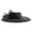 Black, variant on August Hat Sheer Wide-Brim Hat, 15.5″ Navy