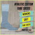 thumbnail image 2 of Yacht & Smith Men's & Women's Wholesale Bulk Cotton Tube Socks, Referee Style, by SOCKS'NBULK, 2 of 7