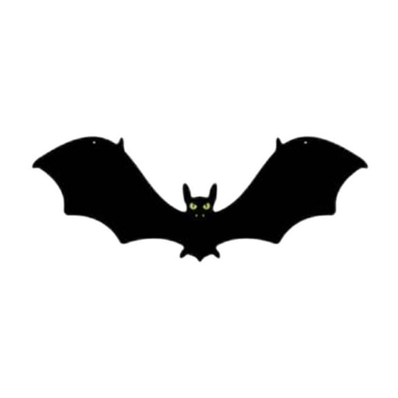 Clearance Hangs under $1,Halloween Hanging Bats Decorations Outdoor 3D Realistic Scary Flying Bats With Glowing Eyes For Front Door Yard Tree Halloween Hanging Decorations Outside