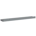 thumbnail image 4 of vidaXL Picture Frame Ledge Shelves 2 pcs Grey 60x9x3 cm MDF, 4 of 5