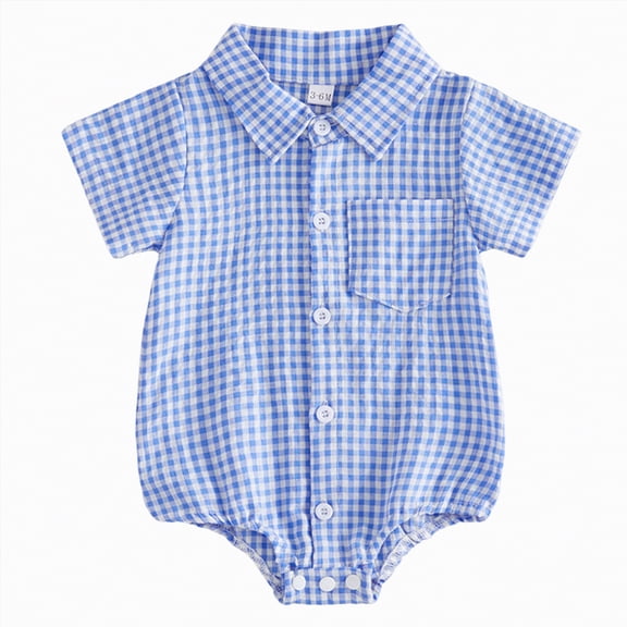 Gubotare Newborn Boy Clothes Boy Clothes Infant Unisex Funny Baby Girl Baby Bodysuit 0 3 6 9 12 18 24 Months (Blue,6-12 Months)