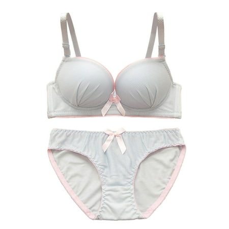 

Bra For Women Soft Lace Lingerie Set See Through Underwear Floral Lace Underwire Sheer Bra And Panty Set