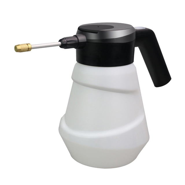 Rociador eléctrico automático para jardín, rociadores de agua USB inalámbricos, regadera fina blanco kusrkot Pulverizador de mano