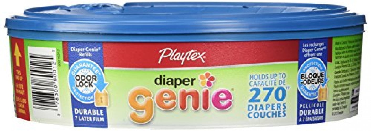 Playtex Baby Diaper Genie Diaper Disposal Pail System Refills 2pk -  Walmart.com