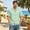 Mint Green, variant on Bbyeadc Men's Button Down Short Sleeve Shirt Casual Summer Beach Wedding Shirts with Pocket,White(XXL)