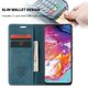 thumbnail image 3 of CaseMe Funda de Cuero para Samsung Galaxy A70, Funda de Cuero con Tapa y Tarjetero con Cierre Magnético a Prueba de Golpes, Funda Protectora para Teléfono Samsung Galaxy A70 de 6,7 Pulgadas, Azul, 3 of 8