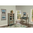 thumbnail image 2 of Powell Home Fashions 114-861 Calypso 33 Inch Wide 6 Drawer Fir Wood Storage Cabi, 2 of 10