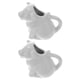 thumbnail image 1 of Jarra de leche de cerámica con forma de Animal, jarra para salsa, crema de cerámica con mango, 2 uds., 1 of 8