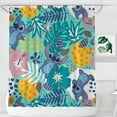 thumbnail image 3 of Stitch Shower Curtain Bathroom Decoration Bath Curtain Waterproof Shower Curtain Home Decor 72 × 72 inch, 3 of 6