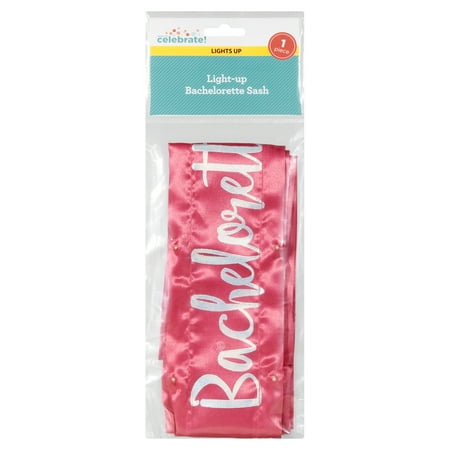 Light-Up Pink Bachelorette Sash, by Way To Celebrate