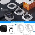 thumbnail image 4 of 3MP WiFi Indoor Security Camera with AI Starlight Color Night Vision, Person Detection, 5GHz/2.4GHz, 24/7 Recording, Easy Install, Includes Mounting Brackets, 4 of 11