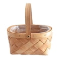 thumbnail image 1 of Cesta Cesta de lavandería, Contenedor organizador de artículos diversos Cesta de boda para niña, Contenedor de almacenamiento tejido , 25cmx20cmx11cm Soledad Cesta de almacenamiento, 1 of 2