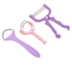 thumbnail image 2 of Depiladora facial de 3 piezas, herramienta para depilar el vello facial con hilo para mujeres, herramienta para depilar el mentón y las mejillas, removedor de vello con resorte., 2 of 5