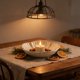 thumbnail image 5 of Soporte de Vela Cónico Negro Soportes de Palo de Vela en Forma de Flor de Cerámica para Decoración de Mesa de Vacaciones Navidad Halloween Boda Pieza Central Decoración Del Hogar, 5 of 6