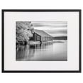 thumbnail image 3 of Snap - 16"x20" Black Wall Picture Frame - Single White Mat - Matted for 11"x14" Pictures, 3 of 13