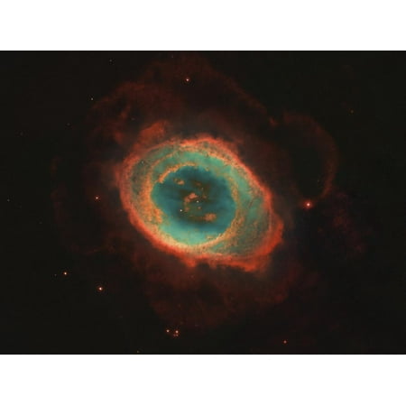 M57, the Ring Nebula (NGC 6720) Is One of the Best Examples of a Planetary Nebula Print Wall Art By Robert