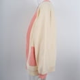 thumbnail image 6 of WRKEKC Cardigan Sweaters for Women Color Block Long Sleeve Open Front Loose Fit Knit Cardigan with Pockets, 6 of 9