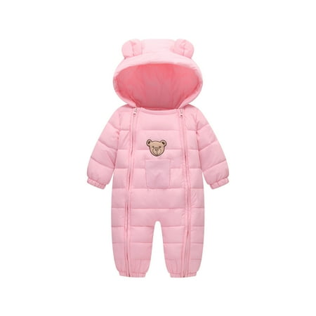 

EQWLJWE Toddler Kids Boys Girls Cute Cartoon Little Ears Cotton Romper Sleeping Bag Girls Outerwear Holiday Clearance