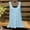 Sky Blue, variant on Avirosel Women's Cotton Nightgown Sleeveless Tank Sleepshirt Racerback Chemise Nightdress Soft Comfy Loungewear Sleepwear