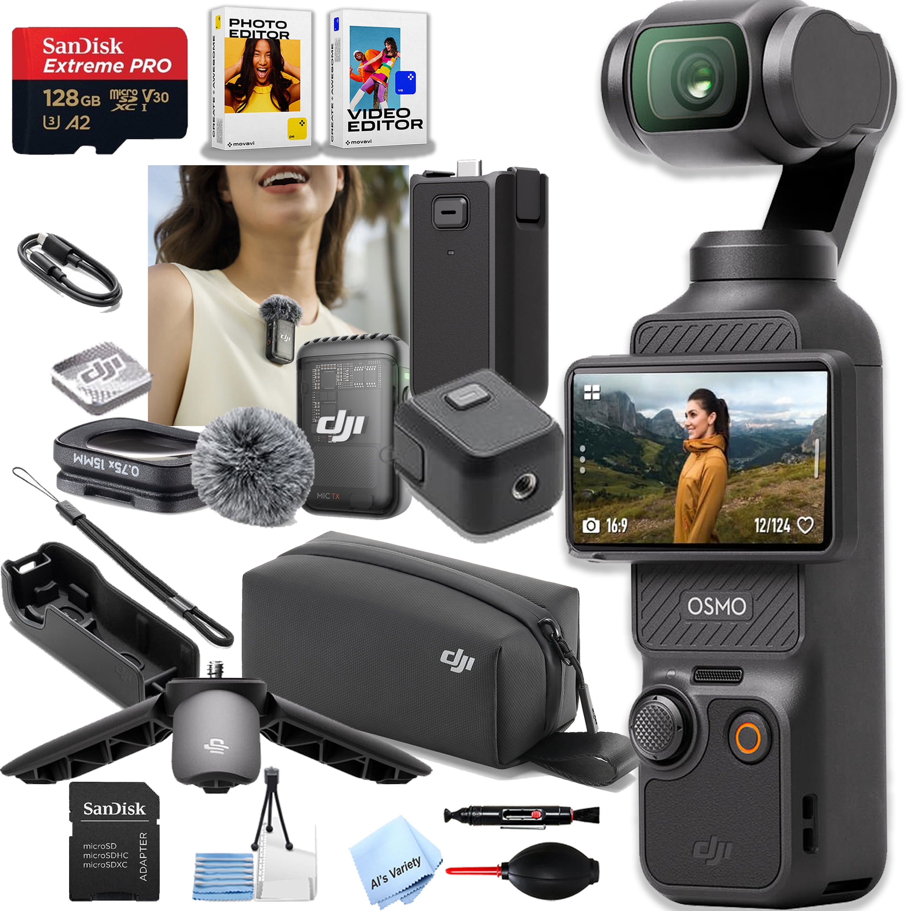 ビデオカメラ DJI Osmo Action 3 Combo 5d1d3369-1391-4b47-b51b-