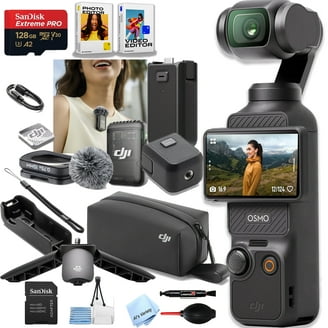 Open Box DJI Pocket 2 Creator Combo, 3 Axis Gimbal Stabilizer with