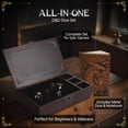 thumbnail image 2 of Caja DND 3 en 1 con bandeja para dados D&D de metal y Journal Hornate, 2 of 8