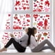 thumbnail image 5 of 8 Hojas de Adhesivos para Ventanas del Día de San Valentín, Pegatinas para Ventanas de Gnomos, Adhesivos para Ventanas con Corazón, Decoraciones para Bodas, Fiestas del Día de San Valentín, 5 of 8