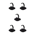 thumbnail image 3 of jesticaly Watch Display Holder Telescopic C-Type Velvet Home Bracelet Stand Black 5Set, 3 of 6