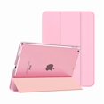 thumbnail image 1 of Chenchen Case for iPad 10.2 iPad 9th Generation 2021/ iPad 8th Generation 2020/ iPad 7th Generation 2019, Slim Stand Hard Back Shell Smart Cover Case for iPad 10.2 inch, Auto Wake/Sleep, Flowers Pink, 1 of 1