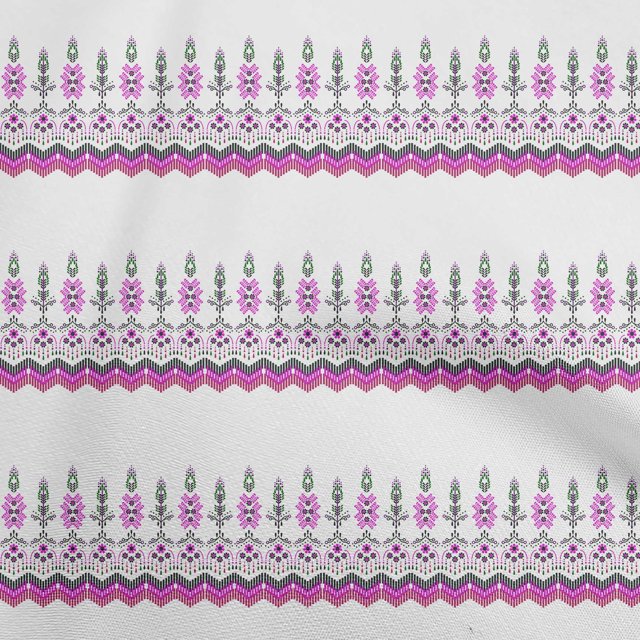 oneOone Rayon Fuschia Pink Fabric Asian Block Fabric For Sewing Printed Craft Fabric By The Yard 56 Inch Wide