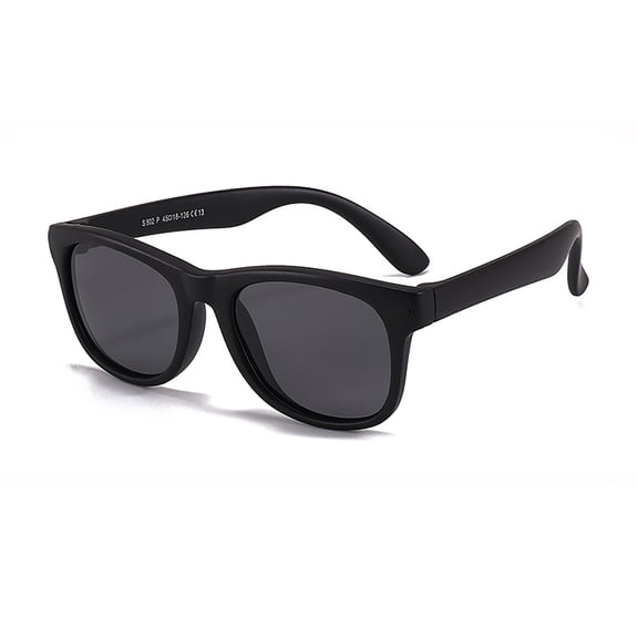 Glasses product category Kids Polarized Flexible TPEE Rubber Toddler Shades For Girls Boys Ages 3 12 Enhanced Frames for Daily Outdoor Lightweight Shatterproof Eyewear, Black2