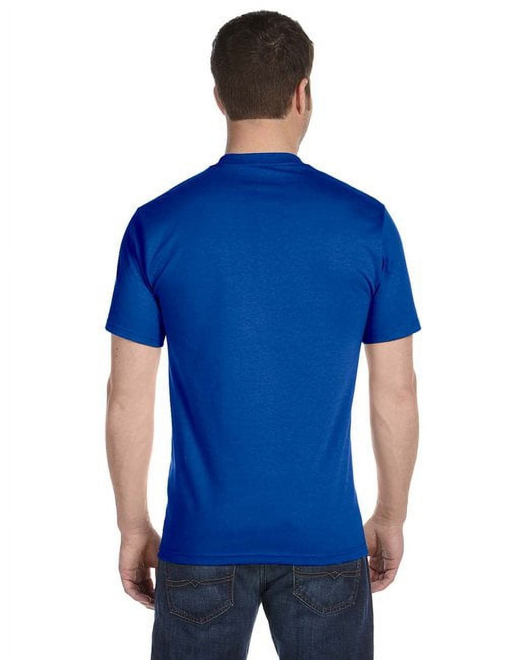 Gildan DryBlend Unisex Adult Short Sleeve T-Shirt - Navy, Medium - View #11