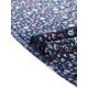thumbnail image 5 of GRACE & GRANDEUR Camisa Blusa de Chiffon Floral de Manga Corta con Escote en Llave para Mujeres Talla Grande 5X Azul Marino, 5 of 8